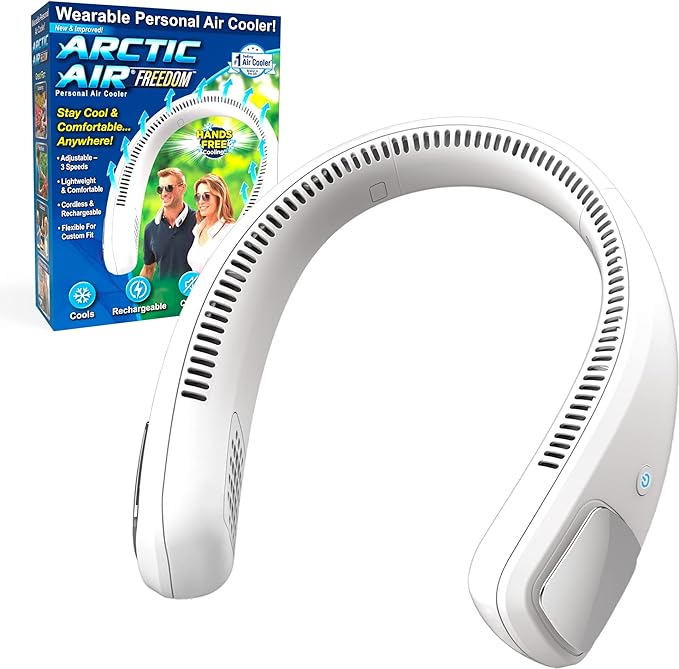 Arctic Air Freedom Wearable Neck Fan & Air Purifier - Image 5