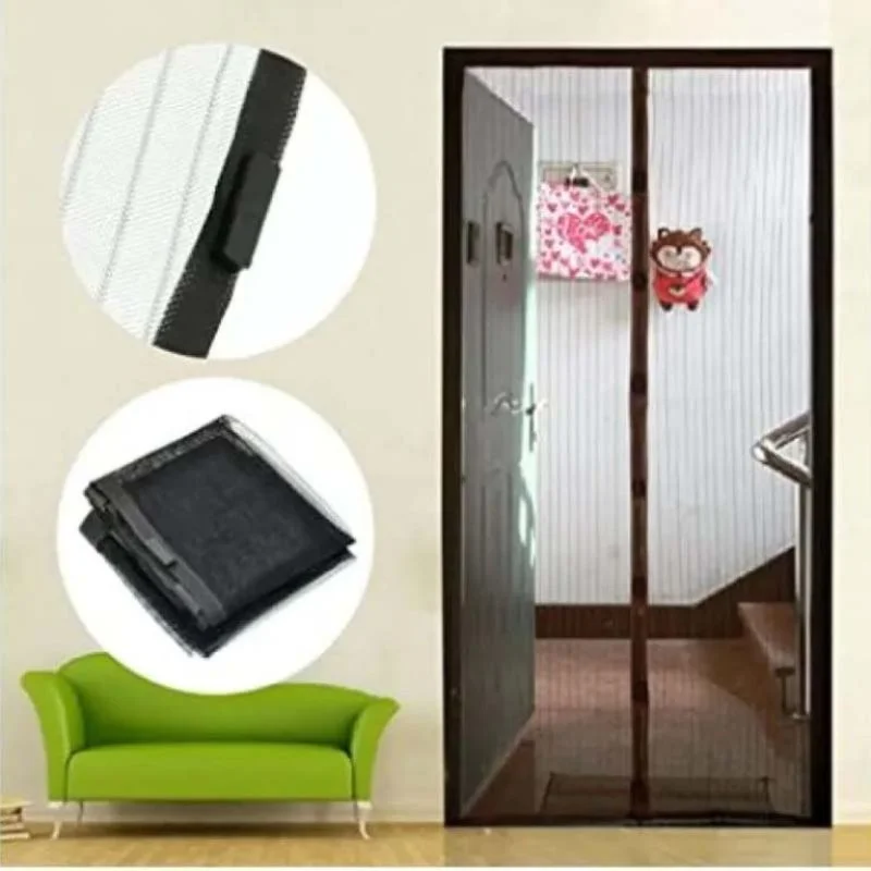 Hands-Free Retractable Magnetic Door Mesh - Image 2