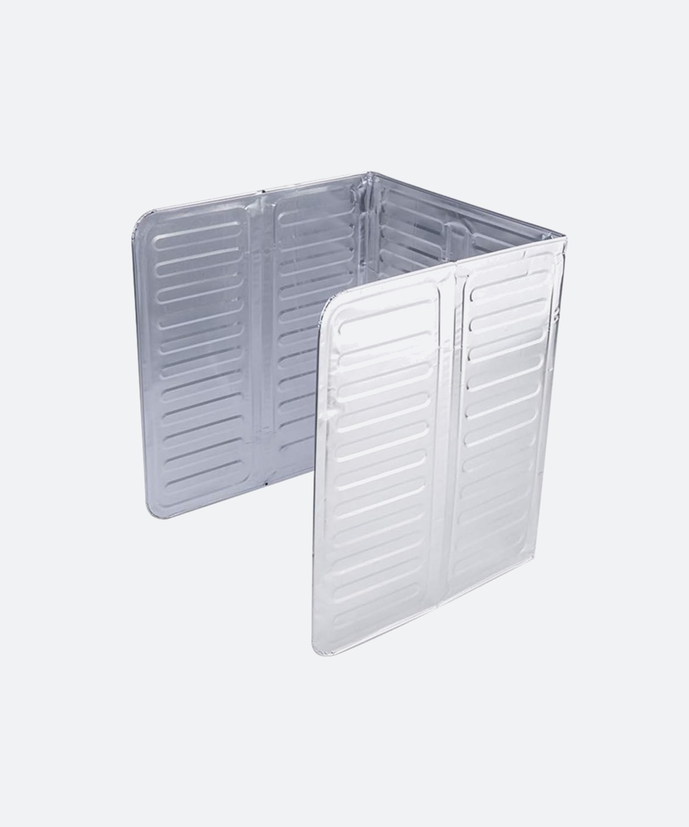 3-Sided Oil Proof Aluminum Foil Splatter Guard
