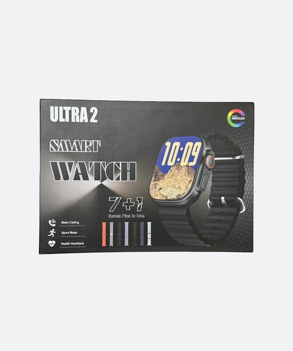 Ultra 2 Smart Watch 7 Straps Edition - Image 2