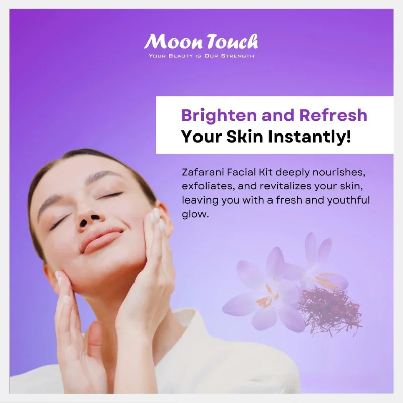 Moon Touch New Zafrani Facial Kit - Image 7