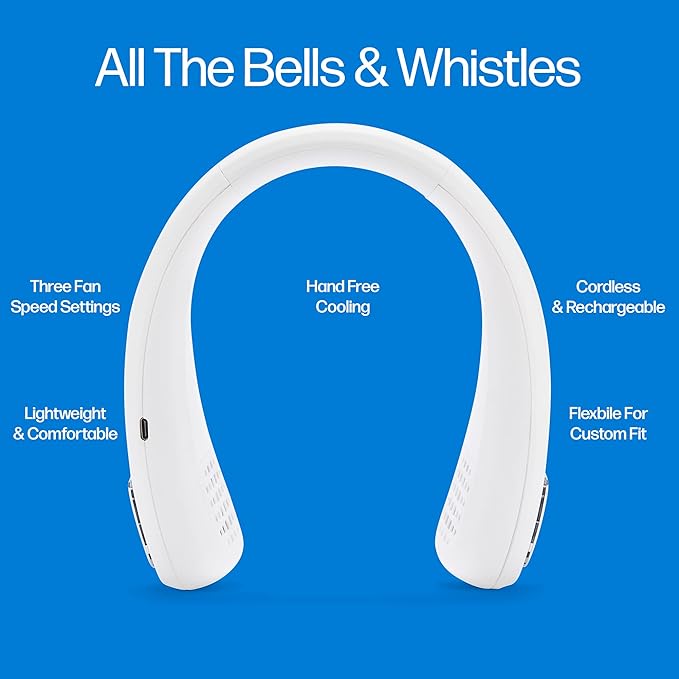 Arctic Air Freedom Wearable Neck Fan & Air Purifier - Image 3