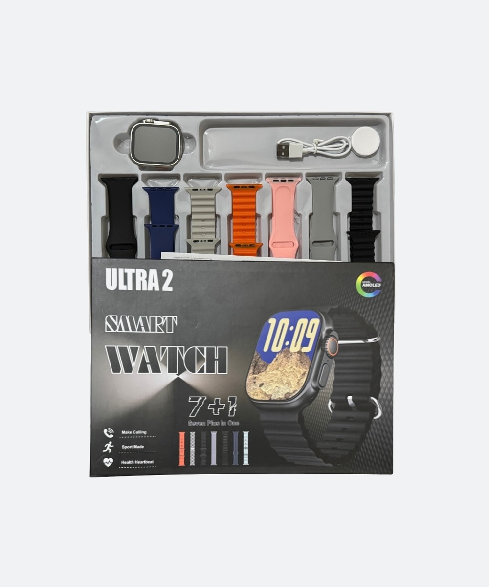 Ultra 2 Smart Watch 7 Straps Edition - Image 3