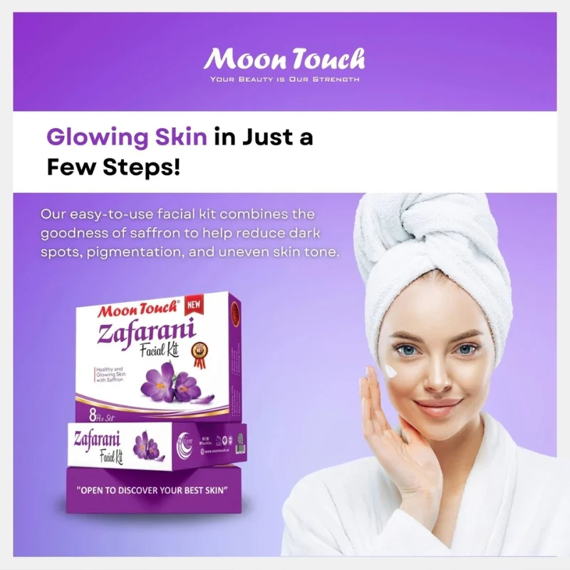 Moon Touch New Zafrani Facial Kit - Image 6