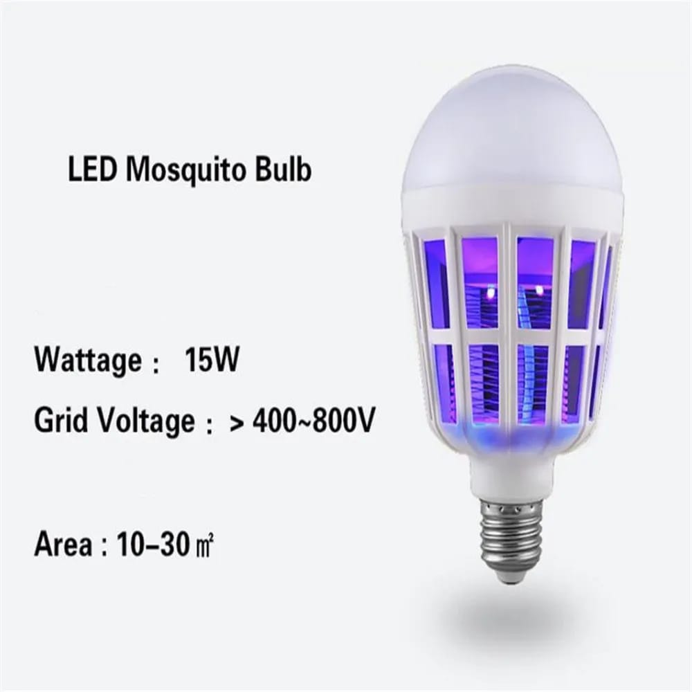 2-in-1 LED Mosquito Killer Bulb - Image 3