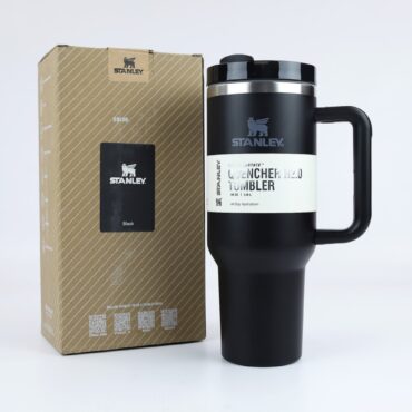 Black Stanley 40 Oz Stainless Steel Tumbler