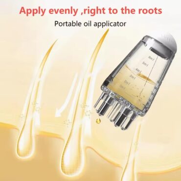 2-in-1 Scalp Root Hair Oil Applicator Comb