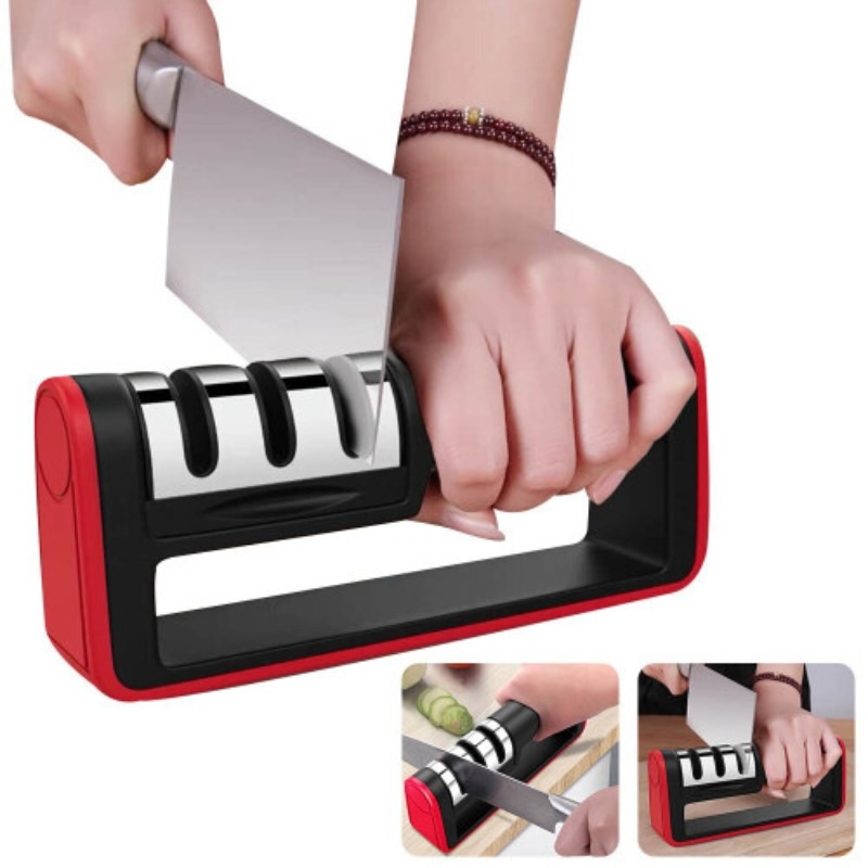 3-in-1 Knife Sharpener Set with Ceramic Peeler - Image 5