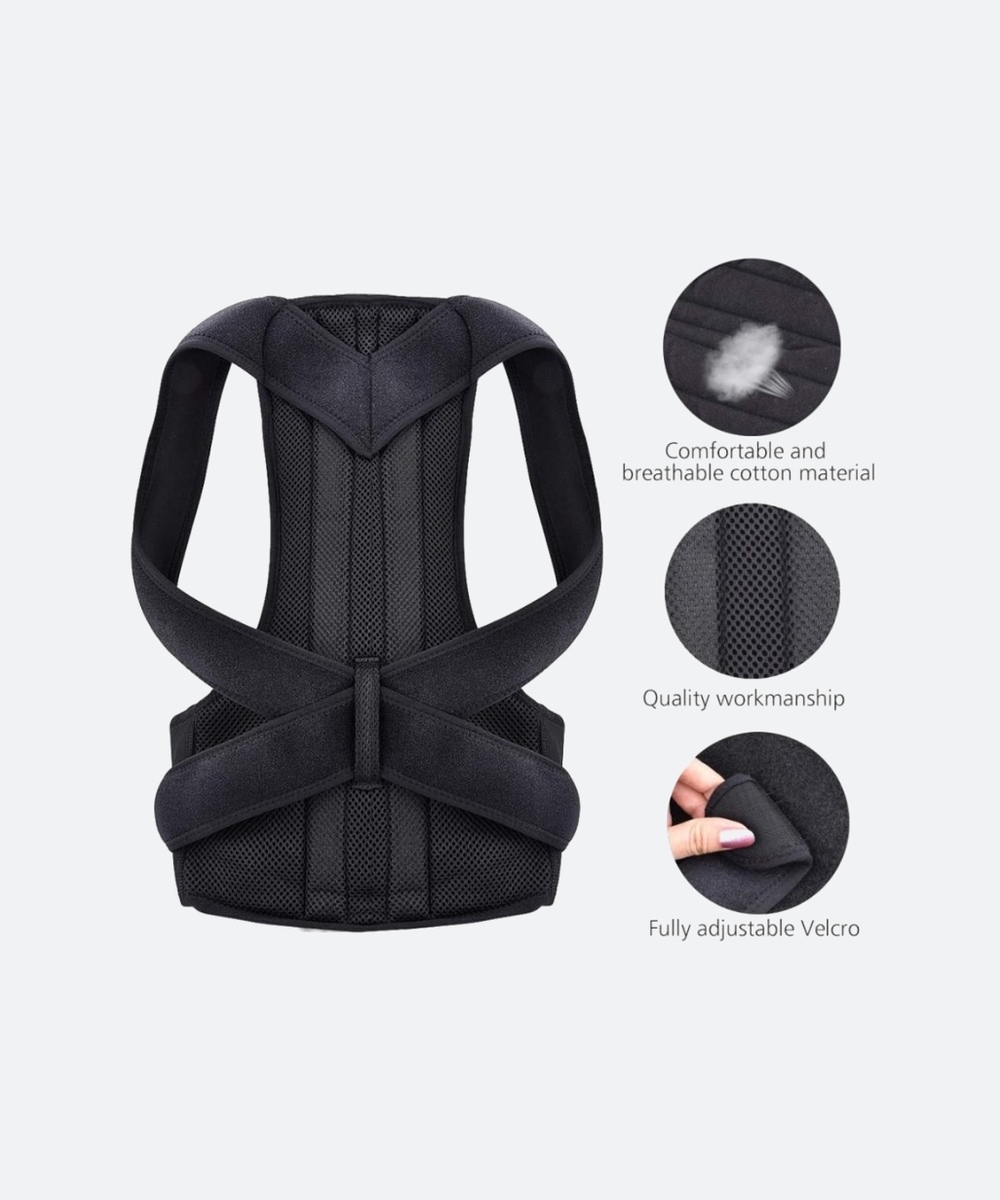 Back Pain Relief Posture Corrector Belt | Adjustable Support for Spine, Shoulder & Lumbar Alignment - Image 6