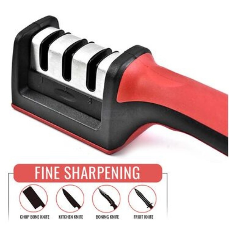 3-in-1 Knife Sharpener Set with Ceramic Peeler - Image 4