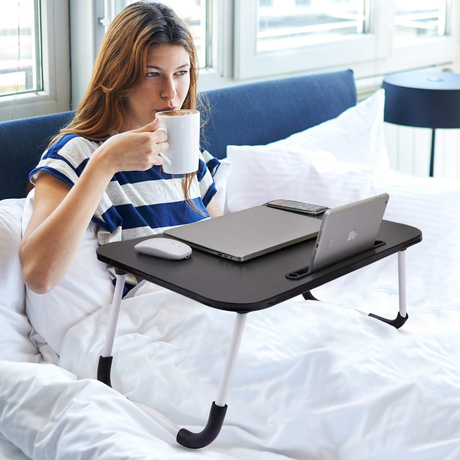 Laptop Table | Black Color - Image 5