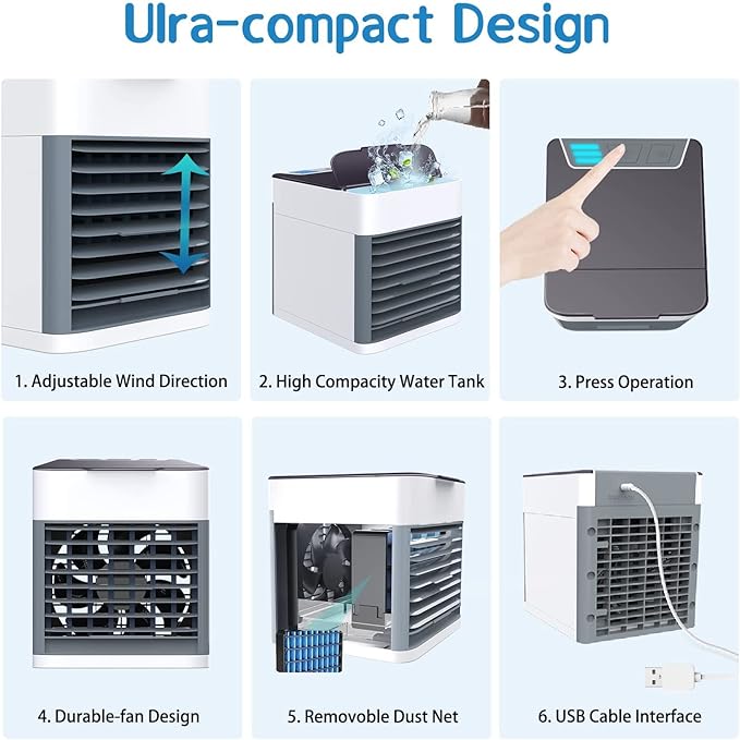 Arctic Air Ultra 3-in-1 Mini USB Portable Air Cooler - Image 2