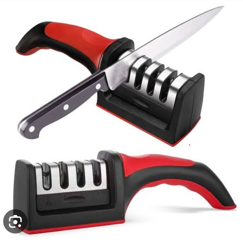 3-in-1 Knife Sharpener Set with Ceramic Peeler - Image 3