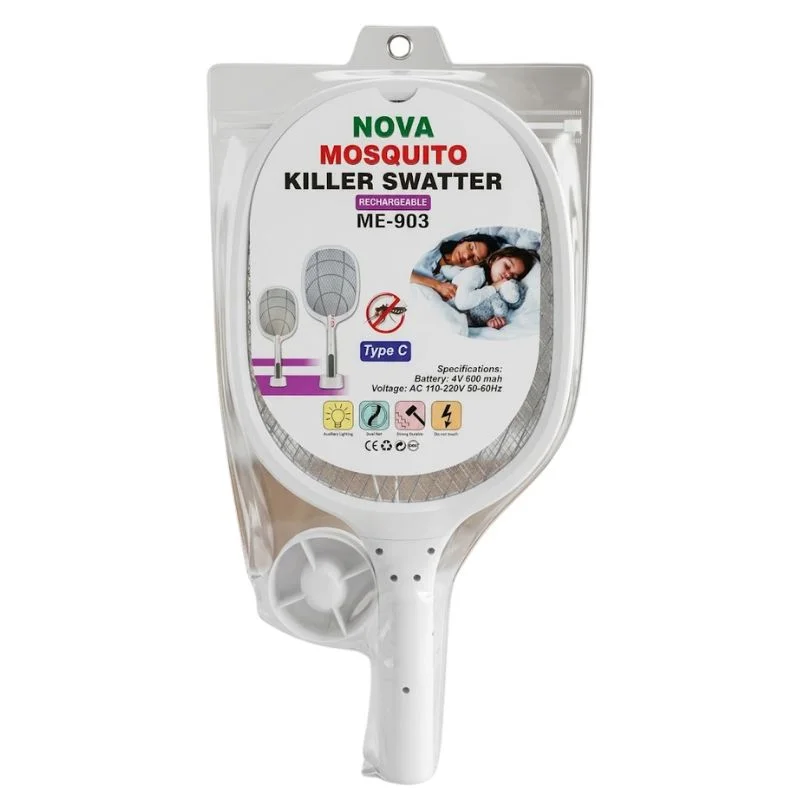 Nova USB Rechargeable Mosquito Racket - Image 8