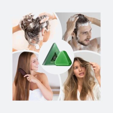Nature Triangle Shampoo Bar