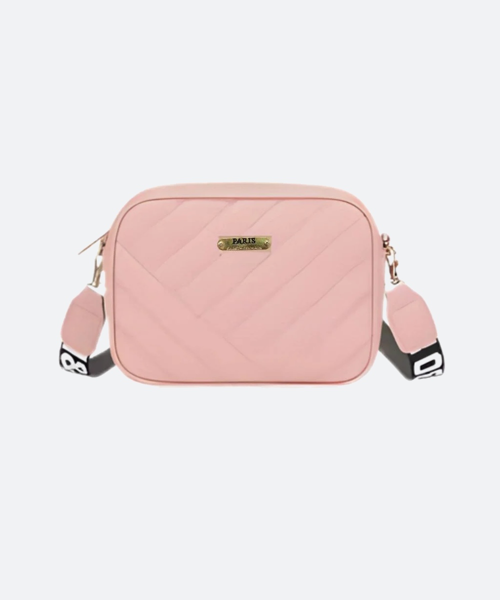 Pink Leather Handbag for Girls & Women