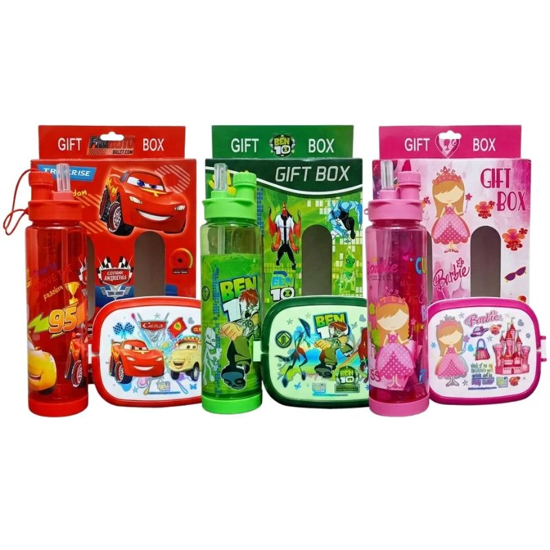 2-in-1 Kids Lunch Box & Water Bottle Set - Image 3