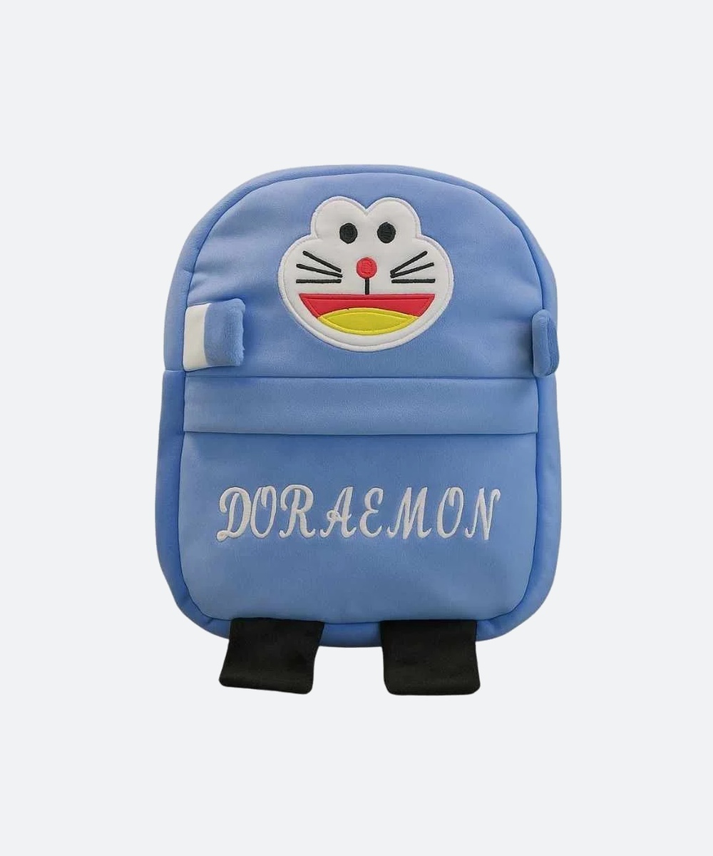 Cute Plush Doraemon Character Backpack