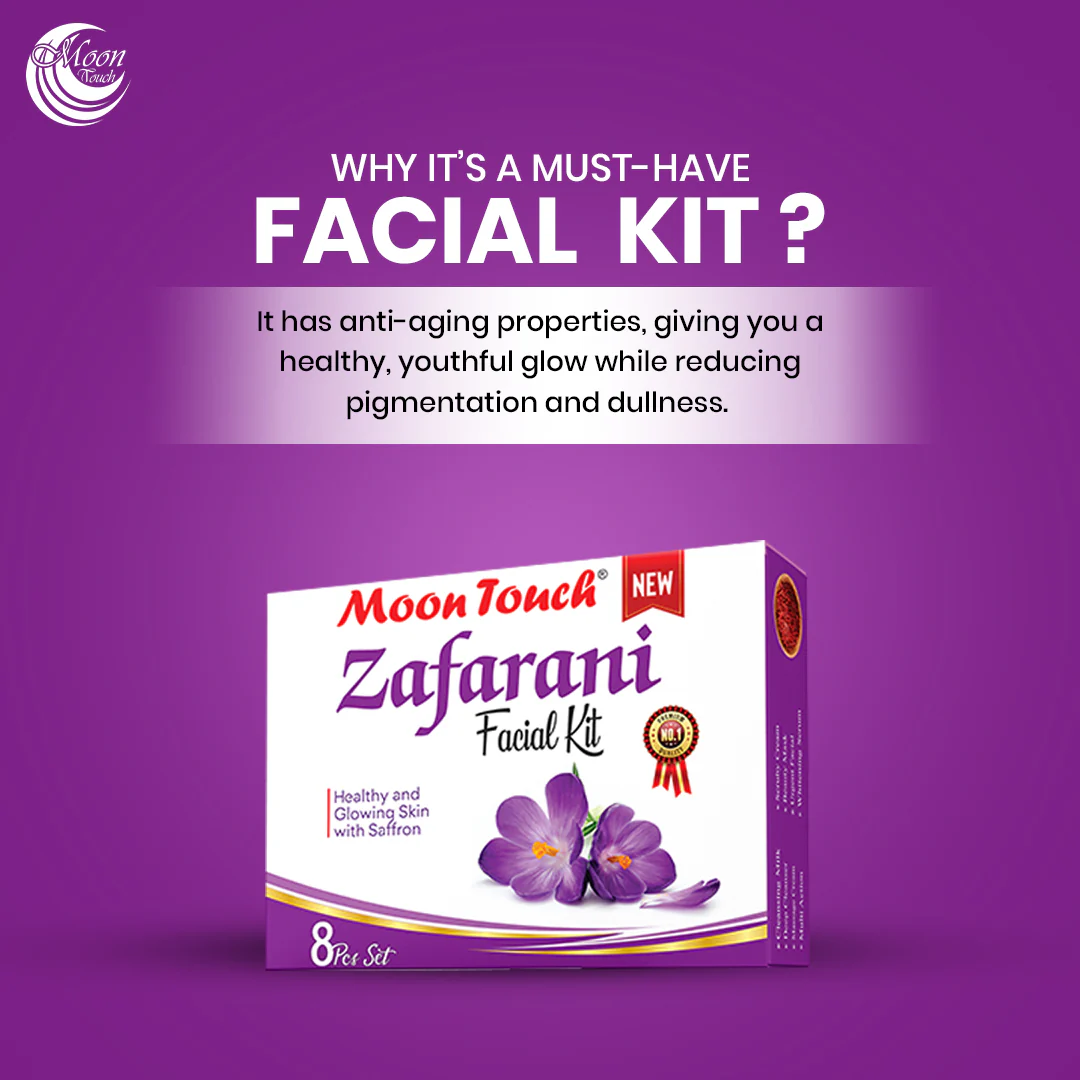 Moon Touch New Zafrani Facial Kit - Image 3