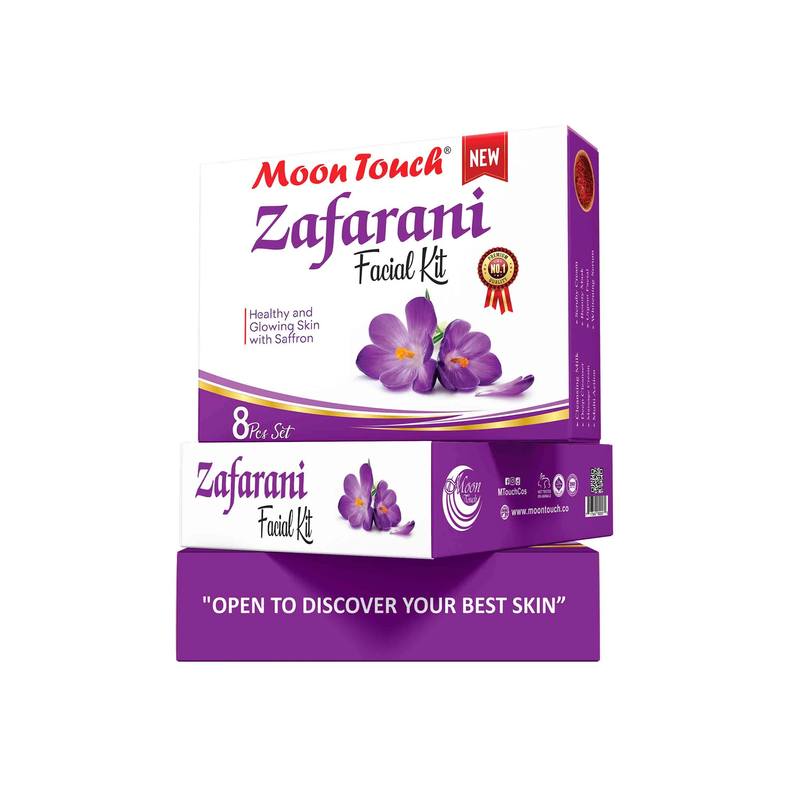 Moon Touch New Zafrani Facial Kit - Image 2